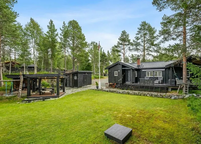 Family-friendly With Zipline Near Oppdal *